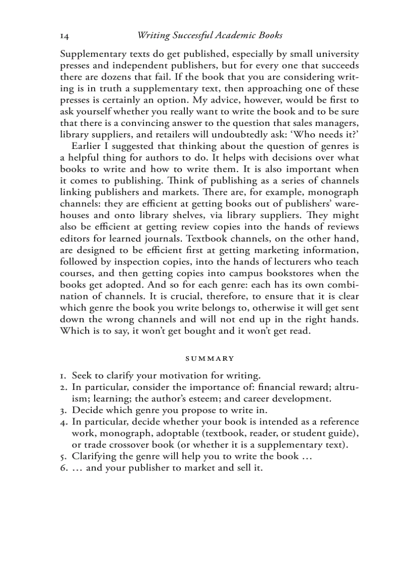 image for page Writing successful academic books