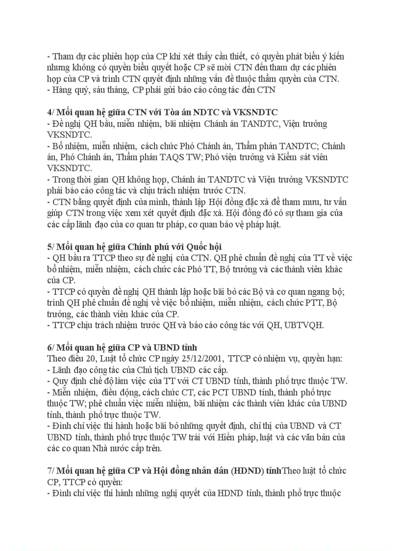 image for page Mối quan hệ giữa các cơ quan nhà nước trong bộ máy nhà nước Việt Nam