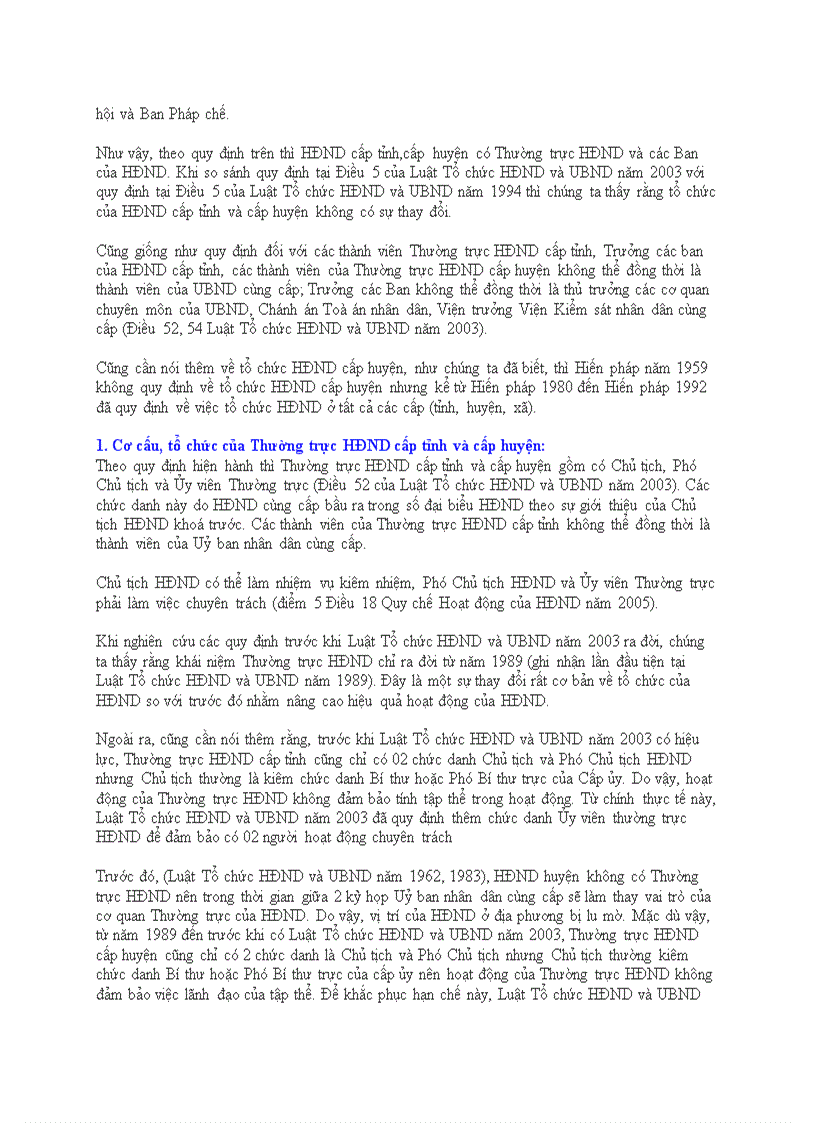 image for page Tổ chức và hoạt động của Hội đồng nhân dân