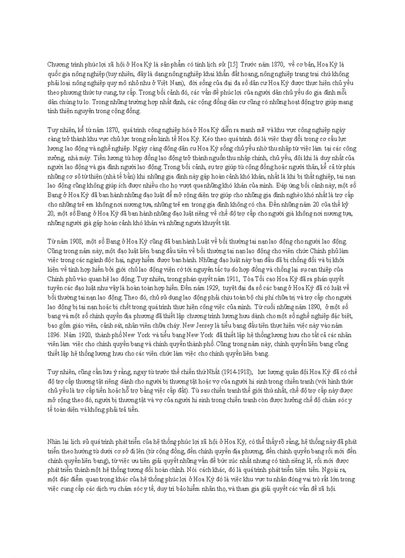 image for page Kinh nghiệm Hoa Kỳ trong xây dựng thể chế xã hội để quản lý phát triển Xã hội