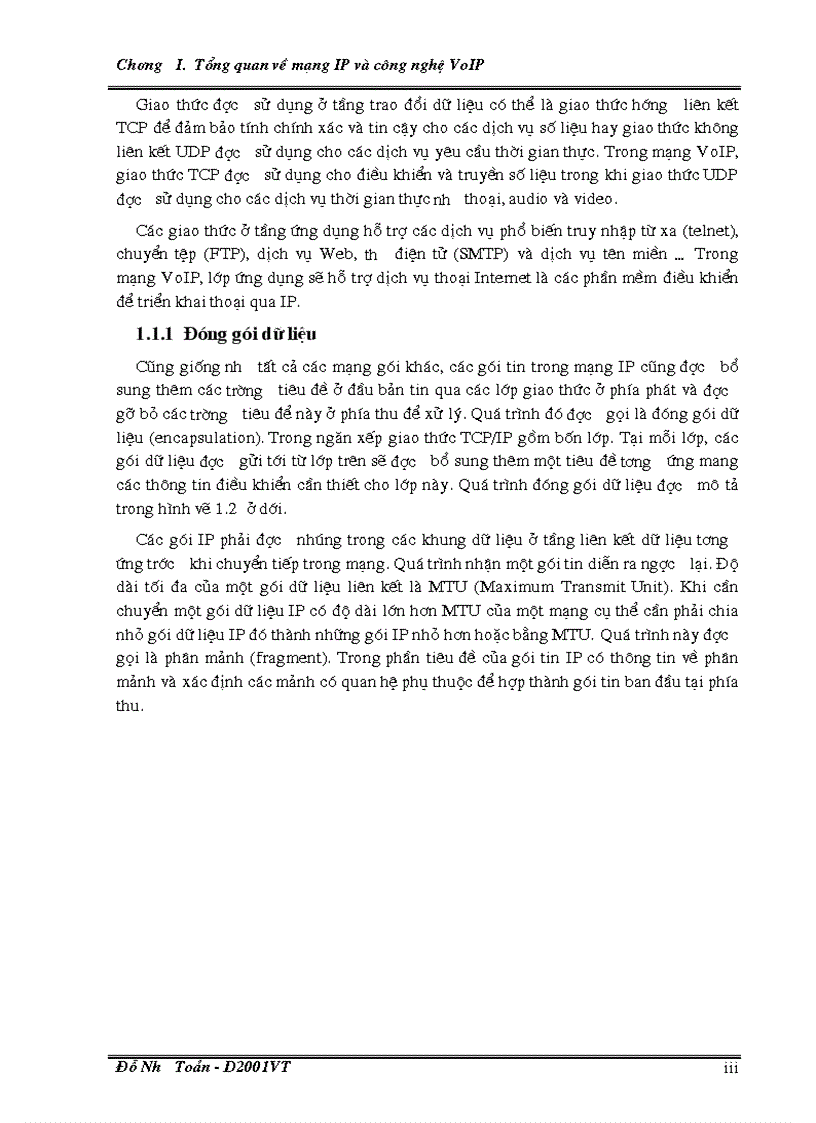 image for page MỘT SỐ GIẢI PHÁP NÂNG CAO CHẤT LƯỢNG DỊCH VỤ TRONG VoIP