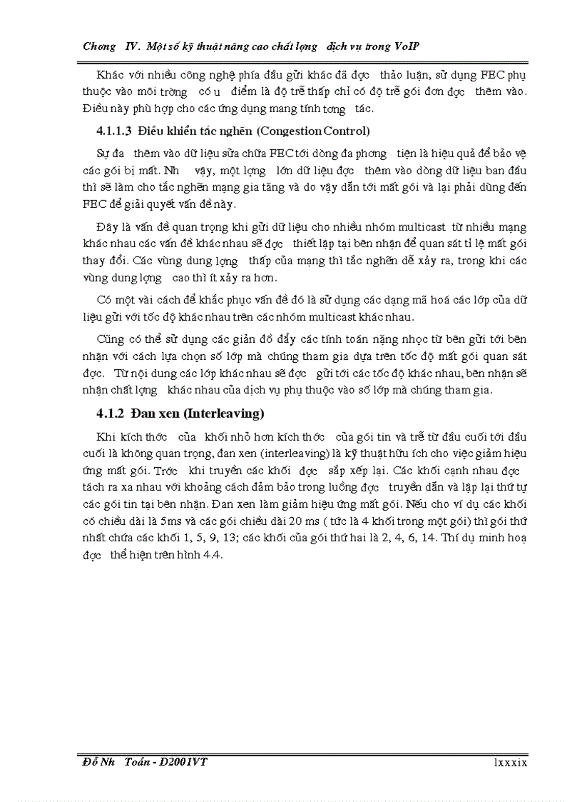 image for page MỘT SỐ GIẢI PHÁP NÂNG CAO CHẤT LƯỢNG DỊCH VỤ TRONG VoIP