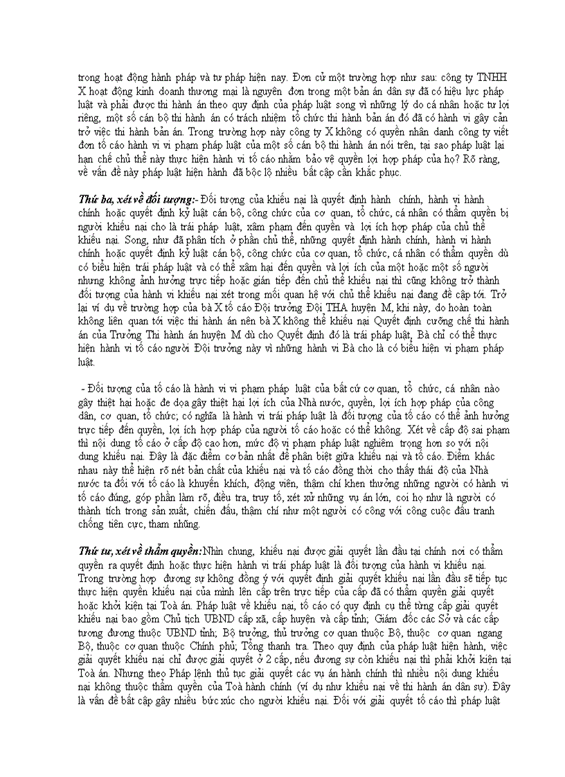 image for page Phân biệt khiếu nại và tố cáo một số vấn đề cần lưu ý khi giải quyết khiếu nại tố cáo