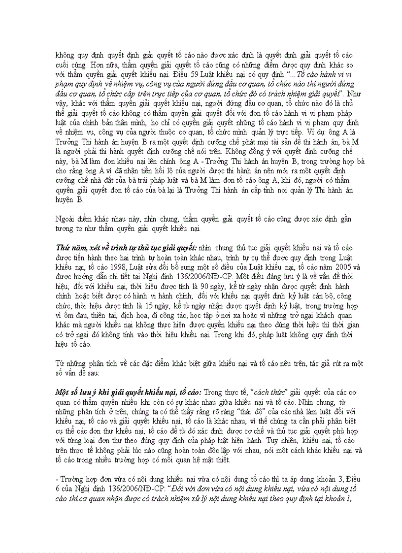 image for page Phân biệt khiếu nại và tố cáo một số vấn đề cần lưu ý khi giải quyết khiếu nại tố cáo