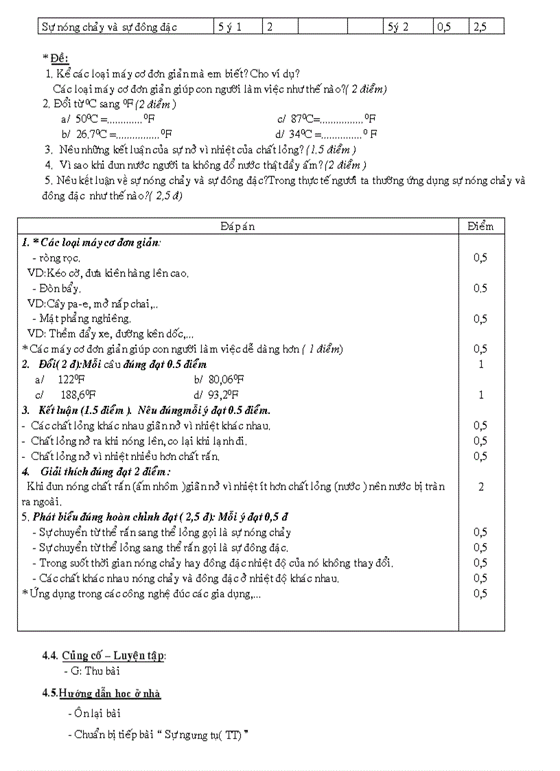 image for page Đề thi kiểm tra học kì II năm học 2010 2011 Môn Vật lý Khối 6