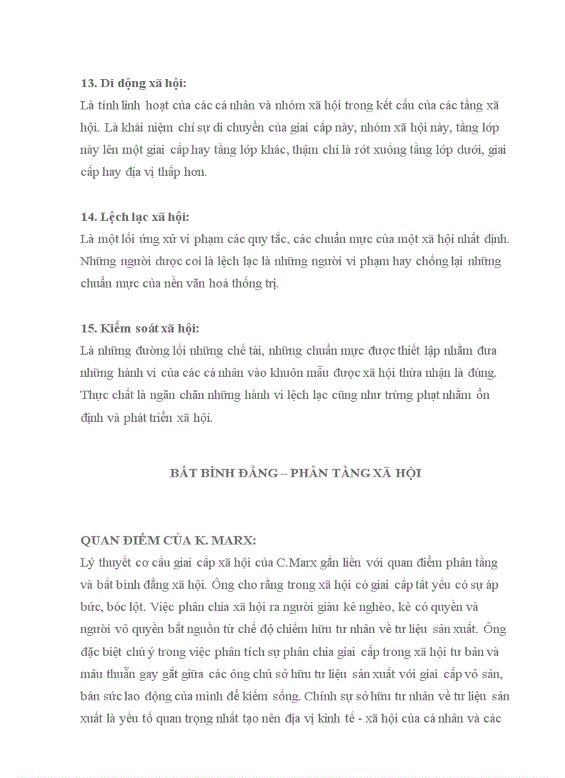 image for page Một số khái niệm then chốt trong xã hội học