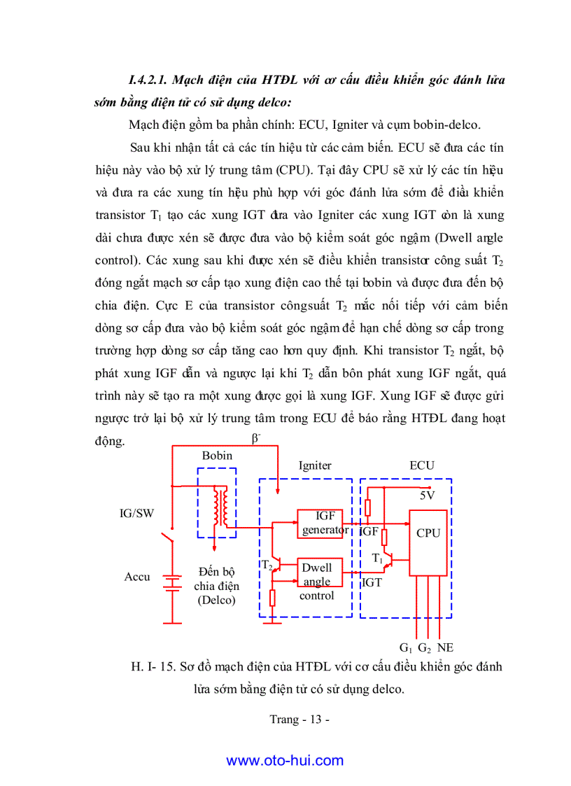 image for page Thiết kế chế tạo mô hình học cụ Hệ thống đánh lửa ECU