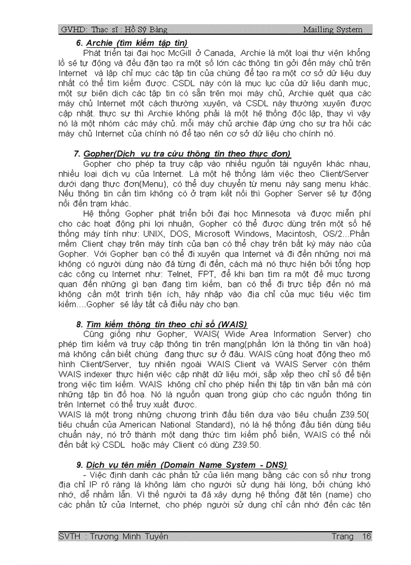 image for page Mail Server