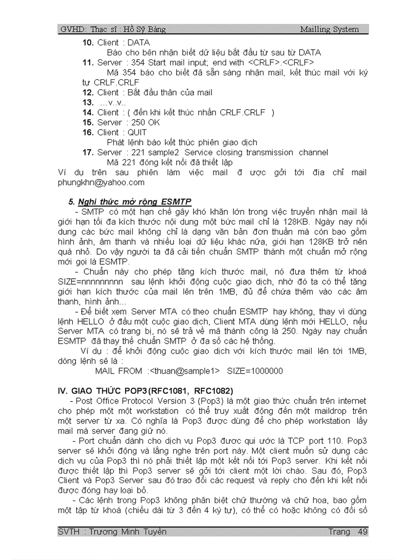 image for page Mail Server