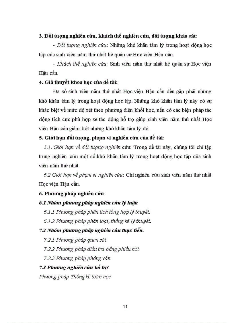 image for page Khó khăn tâm lý trong học tập của sinh viên năm thứ nhất học viện hậu cần