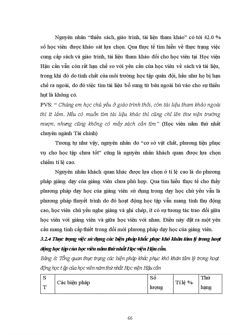 image for page Khó khăn tâm lý trong học tập của sinh viên năm thứ nhất học viện hậu cần