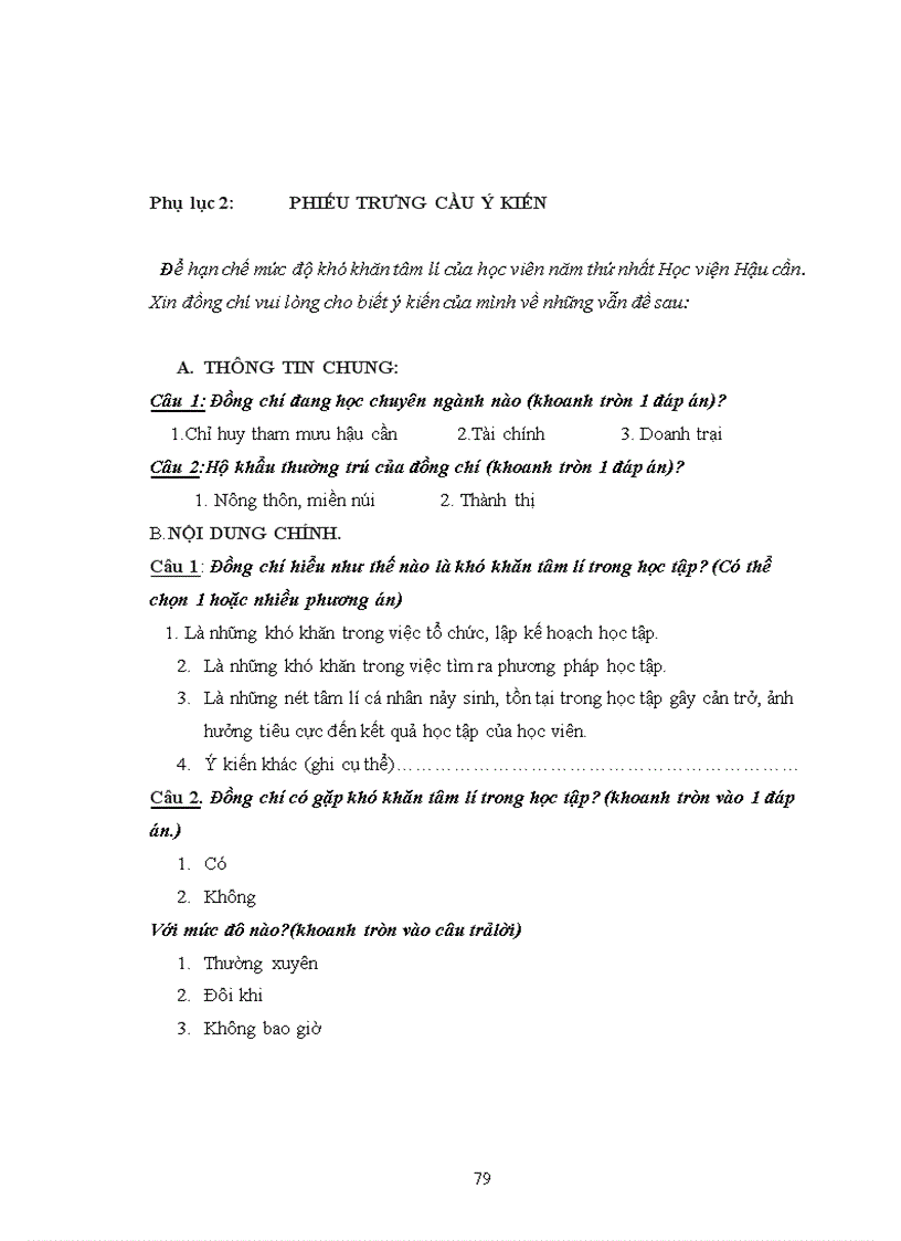 image for page Khó khăn tâm lý trong học tập của sinh viên năm thứ nhất học viện hậu cần