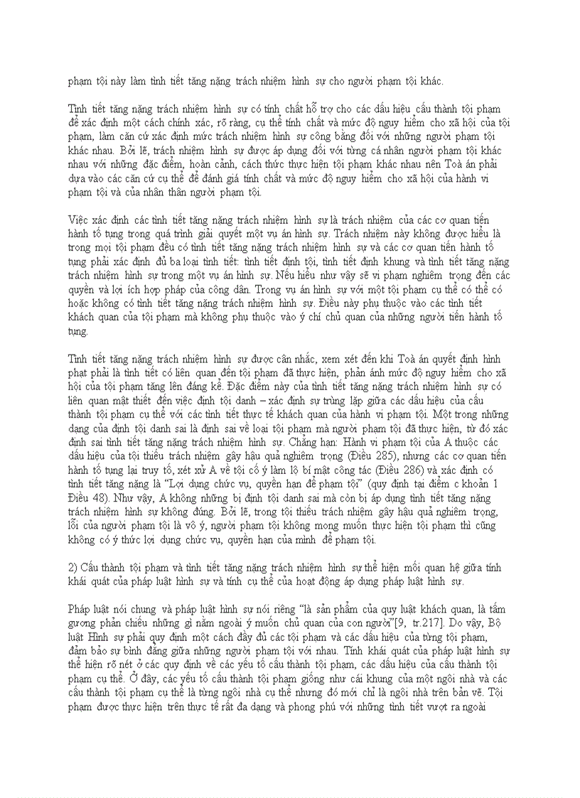 image for page Bàn về mối quan hệ giữa cấu thành tội phạm và tình tiết tăng nặng trách nhiệm hình sự