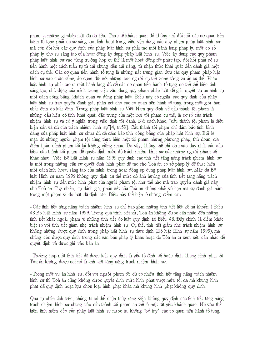 image for page Bàn về mối quan hệ giữa cấu thành tội phạm và tình tiết tăng nặng trách nhiệm hình sự