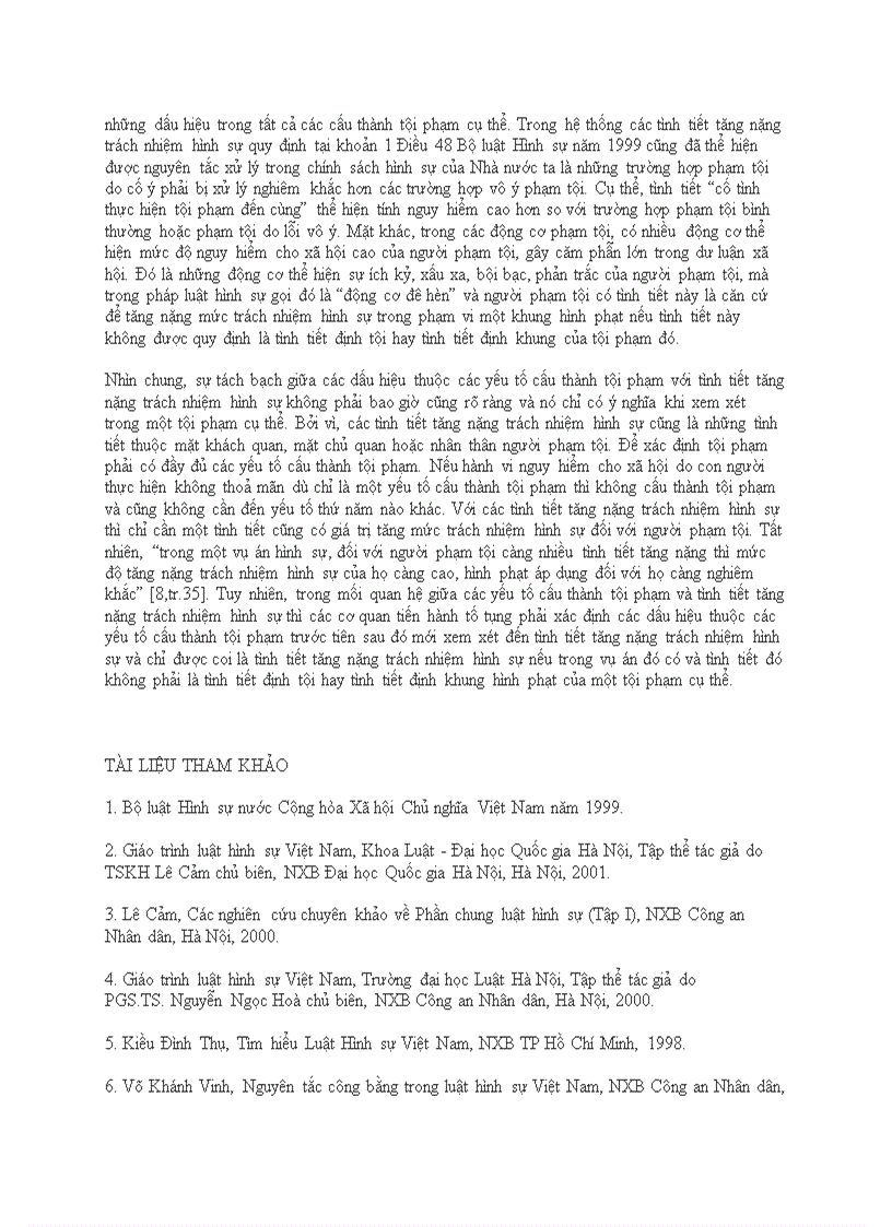 image for page Bàn về mối quan hệ giữa cấu thành tội phạm và tình tiết tăng nặng trách nhiệm hình sự