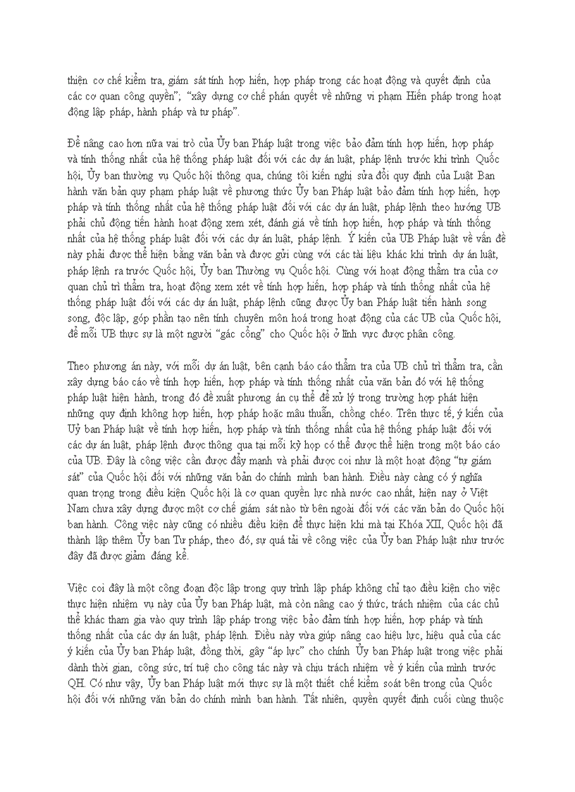 image for page Bảo đảm tính hợp hiến hợp pháp và tính thống nhất của hệ thống pháp luật