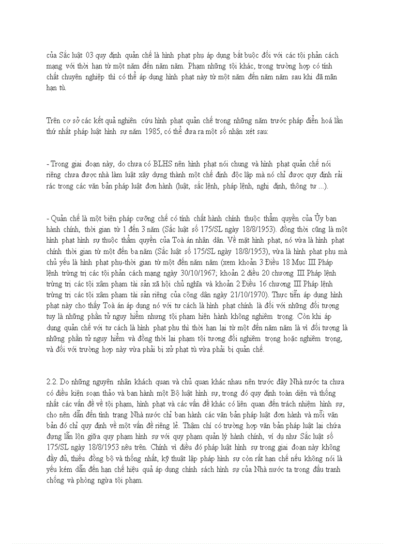 image for page Một số vấn đề về hình phạt quản chế trong luật hình sự việt nam