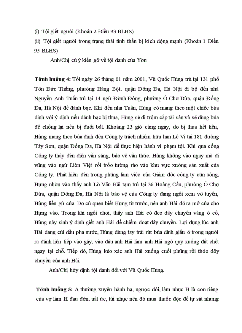 image for page Ôn tập phần các tội xâm phạm tính mạng sức khỏe nhân phẩm danh dự