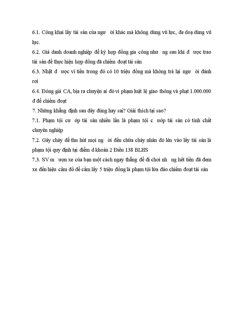 image for page Ôn tập phần các tội xâm phạm sở hữu