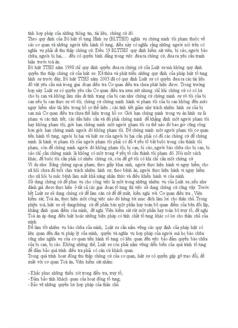 image for page Chứng cứ trong vụ án hình sự