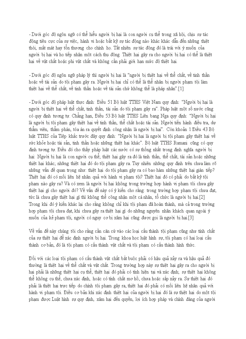 image for page Người bị hại trong tố tụng hình sự