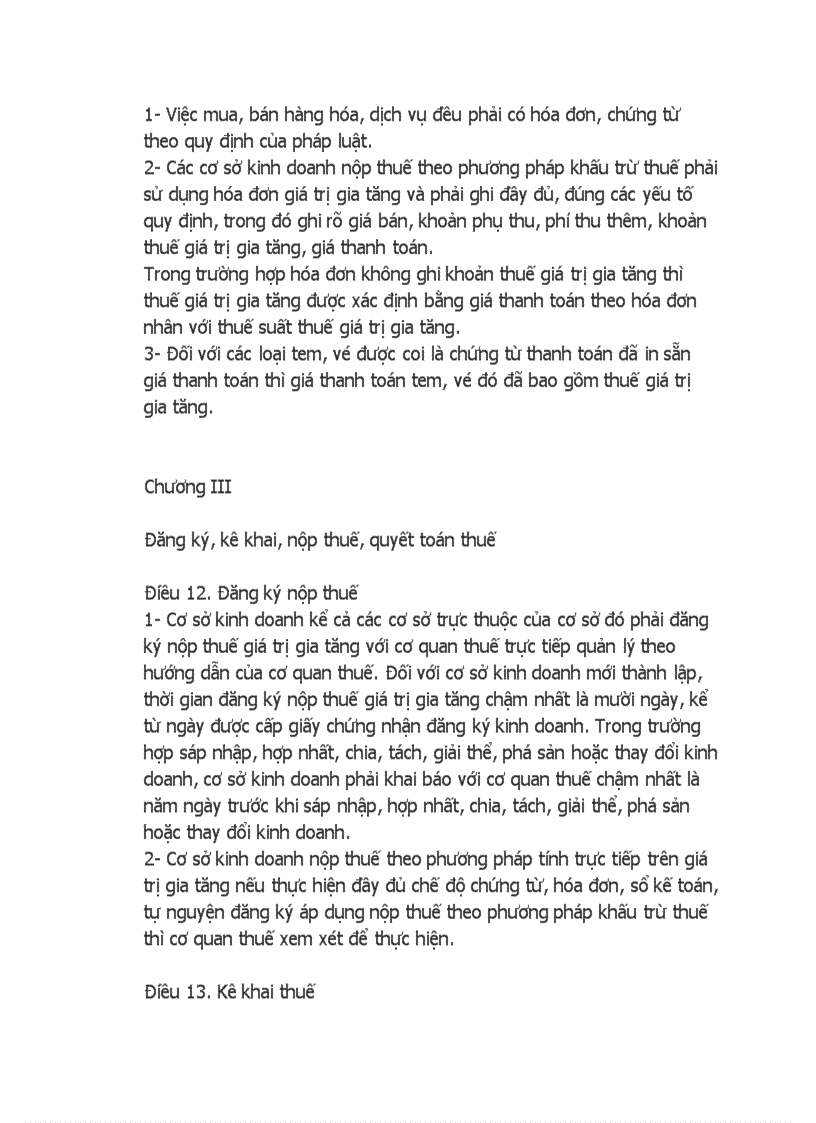 image for page Luật Thuế giá trị gia tăng