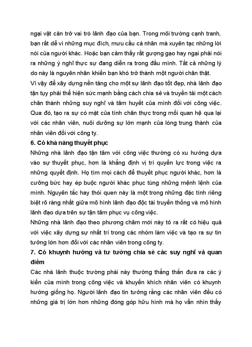 image for page Bảy nguyên tắc để trở thành một nhà lãnh đạo tận tâm