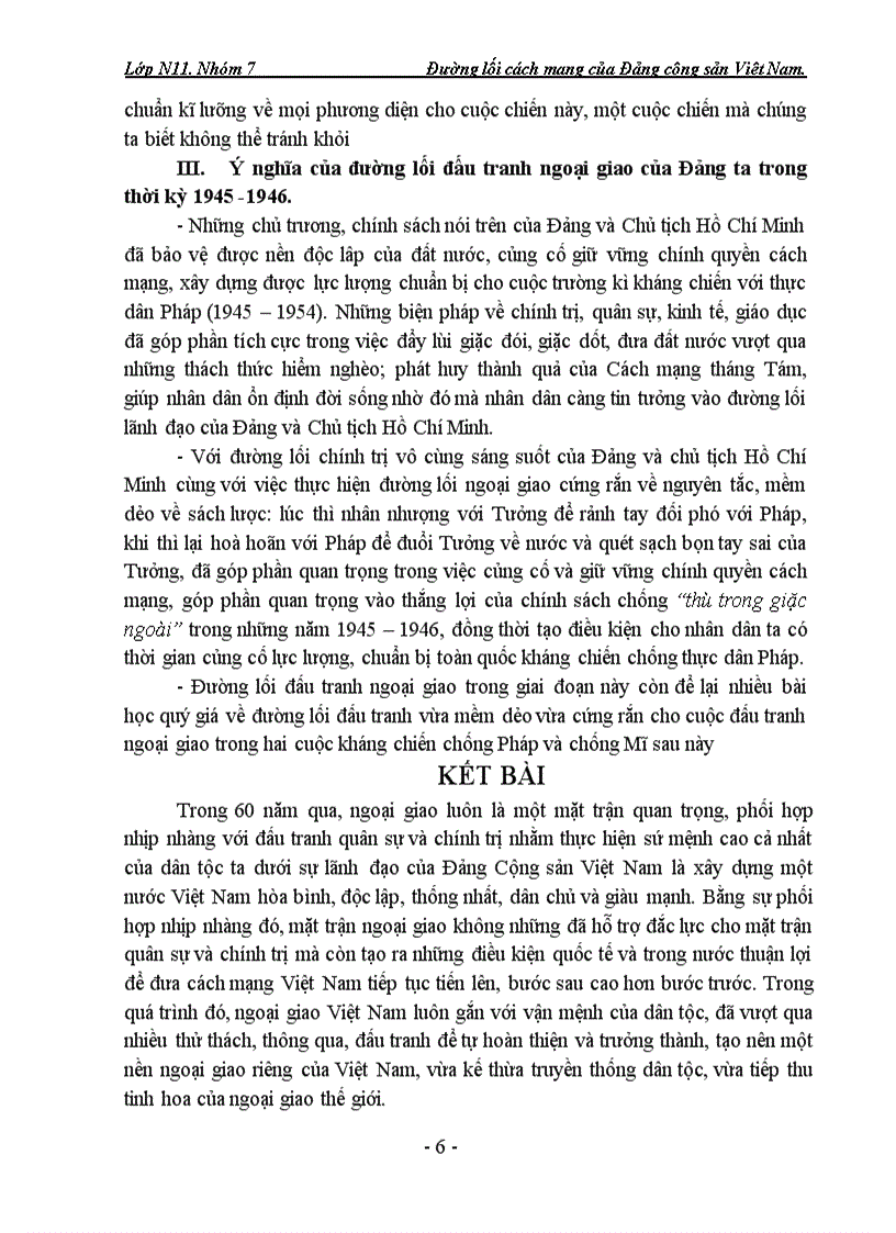 image for page Đường lối đấu tranh ngoại giao của Đảng ta trong thời kỳ 1945 1946