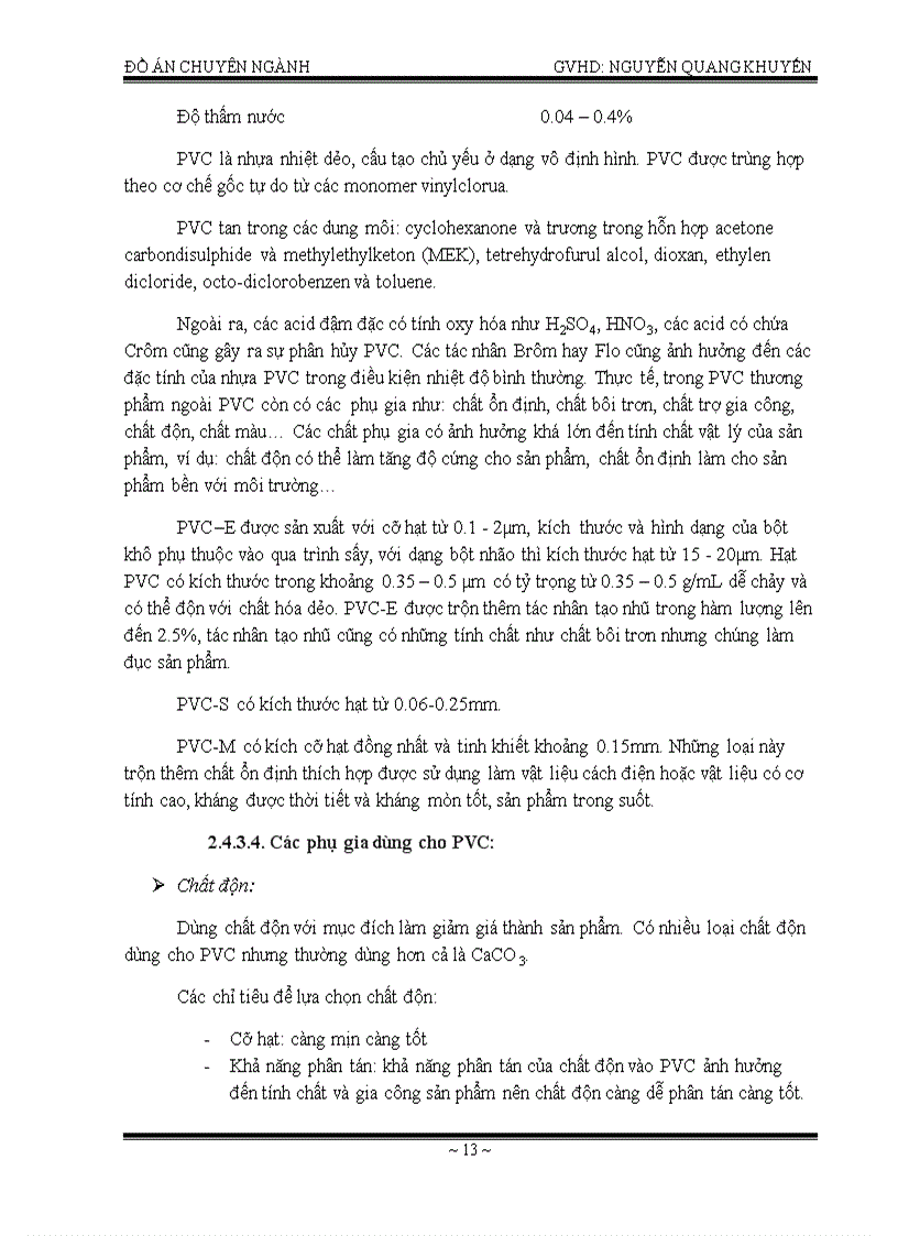 image for page Khảo sát về vật liệu nhựa gỗ đặc biệt là quy trình sản xuất nhựa gỗ bằng máy đùn trục vít