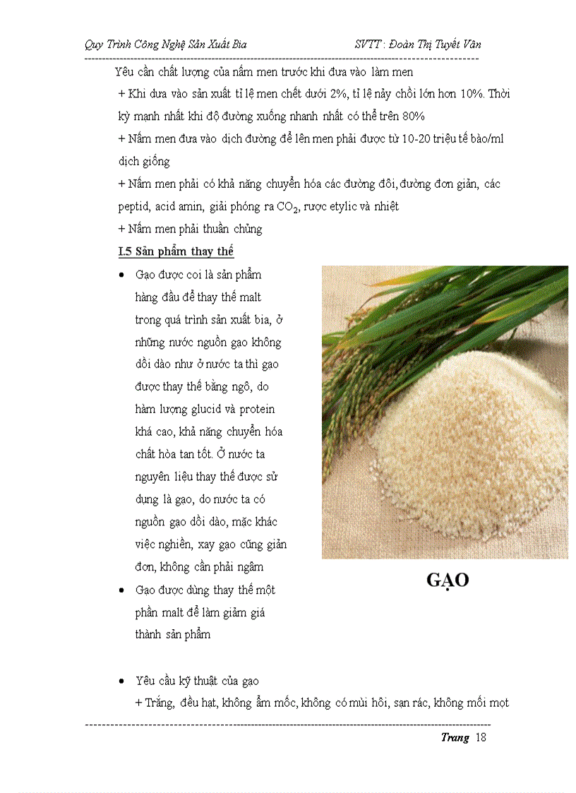 image for page Quy Trình Công Nghệ Sản Xuất Bia