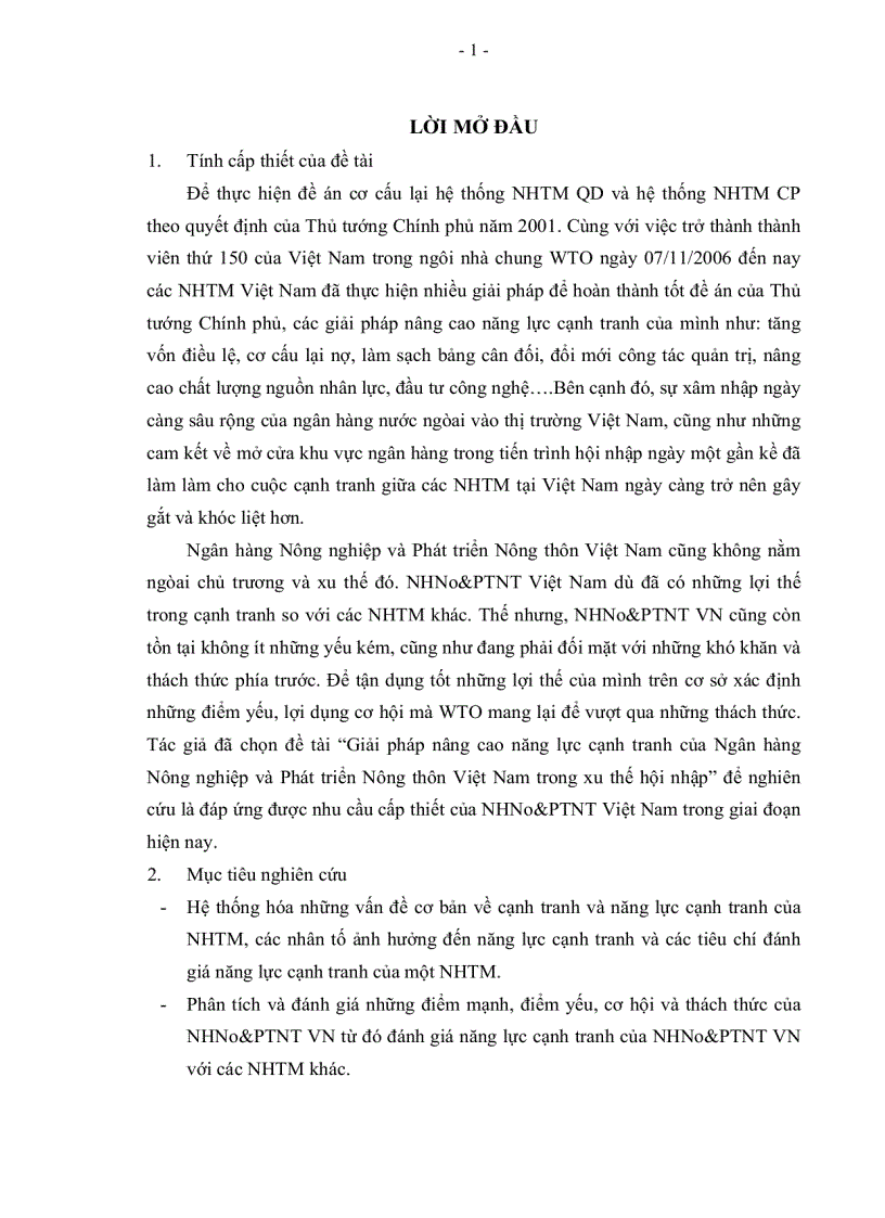 image for page Giải pháp nâng cao năng lực cạnh tranh của ngân hàng nông nghiệp và phát triển nông thôn việt nam trong xu thế hội nhập