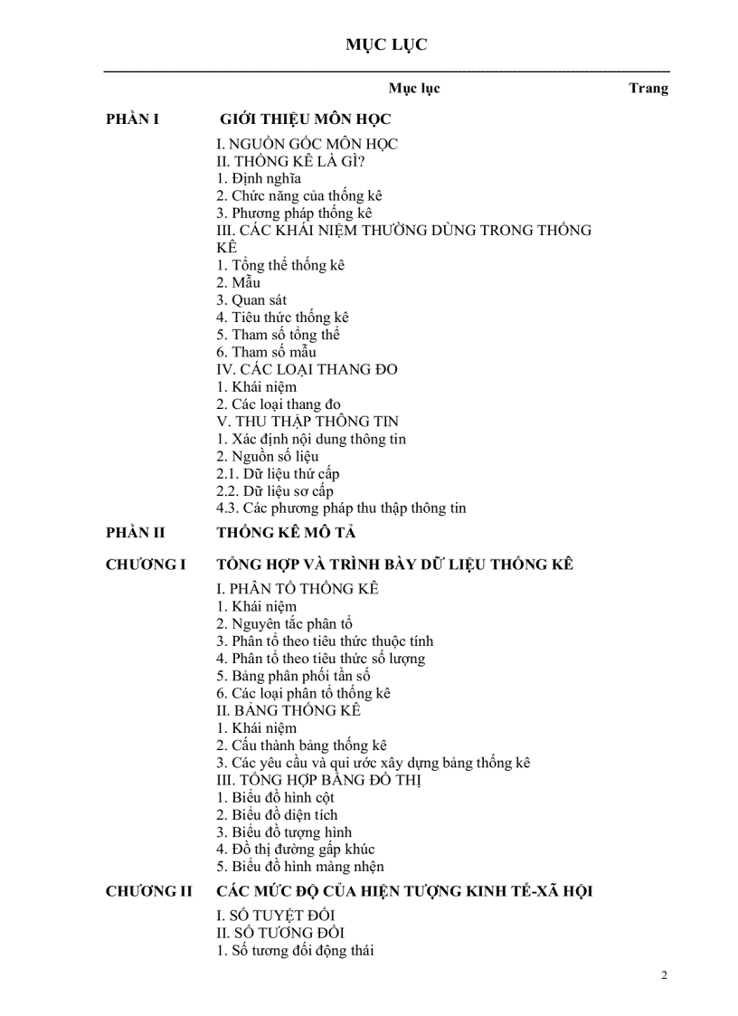 image for page Giáo trình nguyên lý thống kê kinh tế