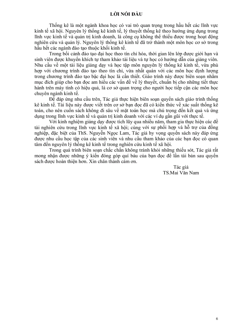 image for page Giáo trình nguyên lý thống kê kinh tế