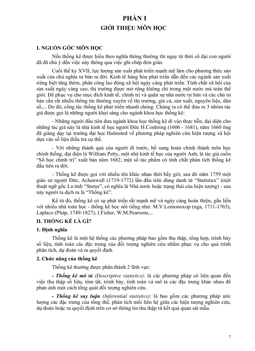 image for page Giáo trình nguyên lý thống kê kinh tế