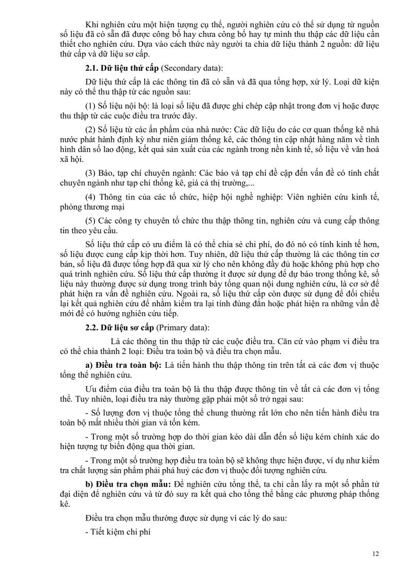 image for page Giáo trình nguyên lý thống kê kinh tế