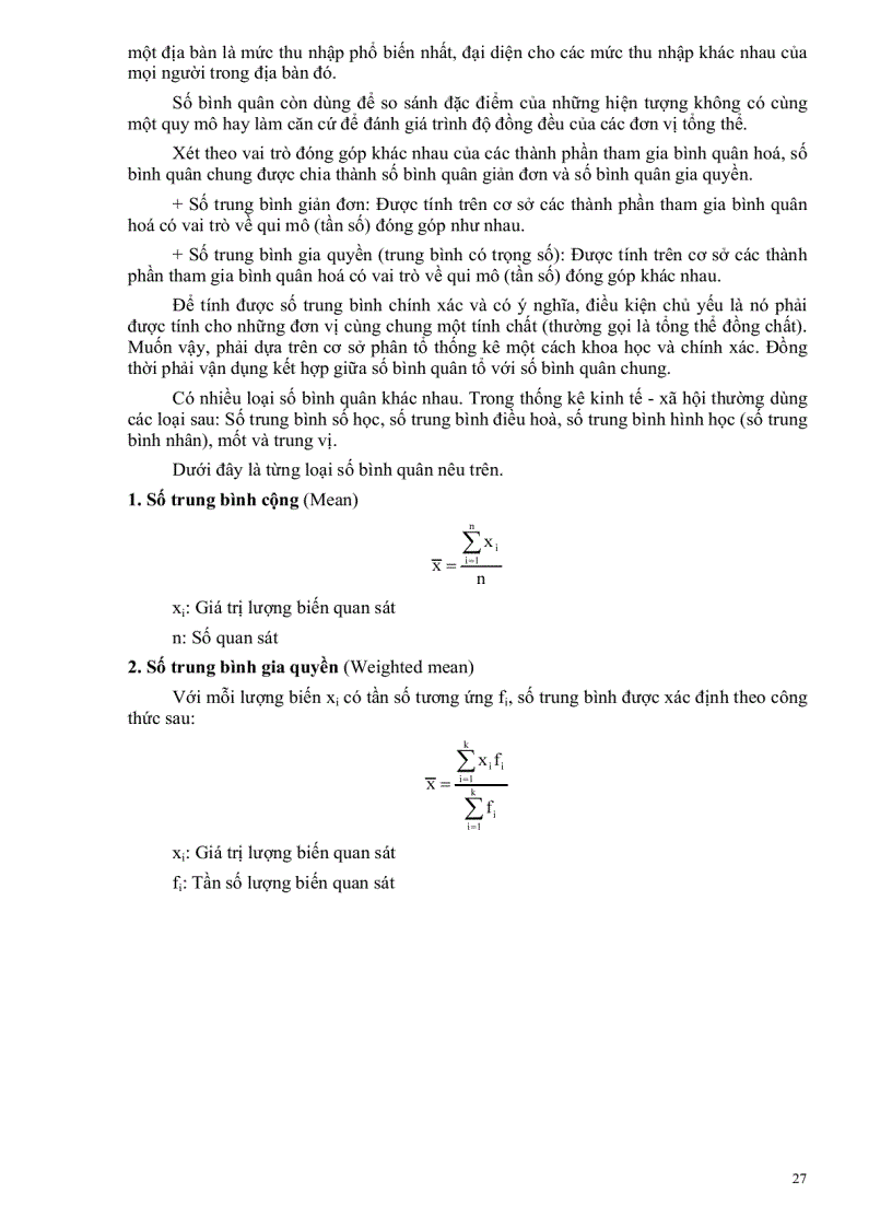 image for page Giáo trình nguyên lý thống kê kinh tế