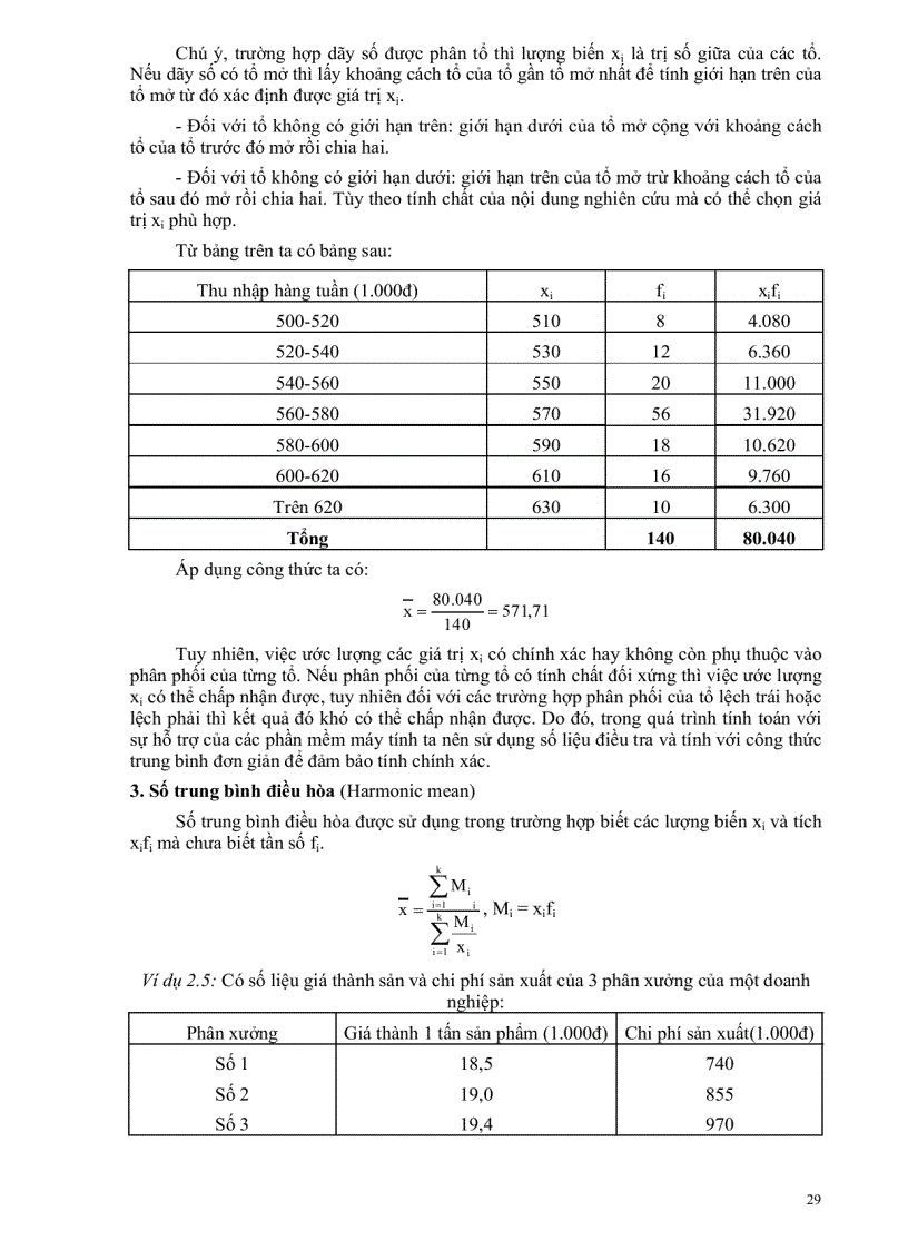 image for page Giáo trình nguyên lý thống kê kinh tế