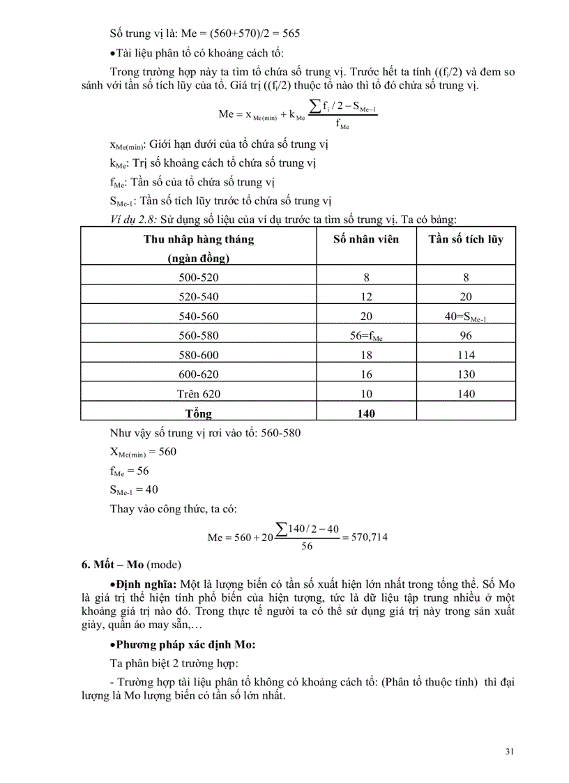 image for page Giáo trình nguyên lý thống kê kinh tế