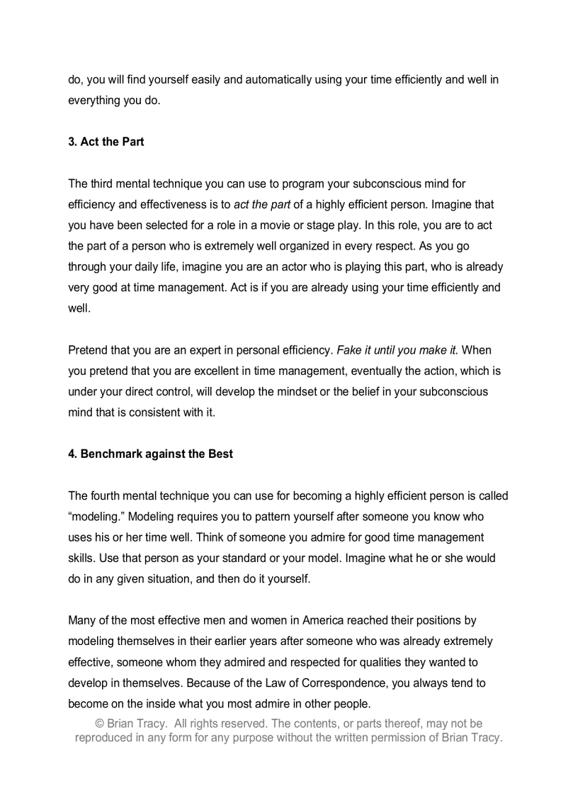 image for page Time Power Brian Tracy