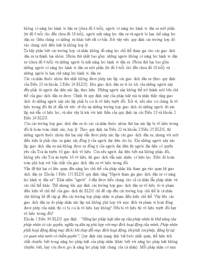 image for page Giao dịch dân sự vô hiệu tương đối và vô hiệu tuyệt đối