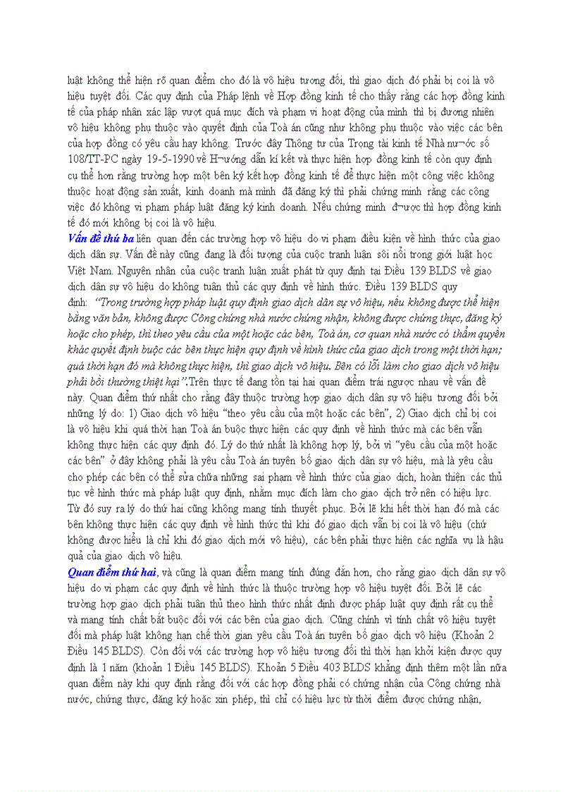 image for page Giao dịch dân sự vô hiệu tương đối và vô hiệu tuyệt đối