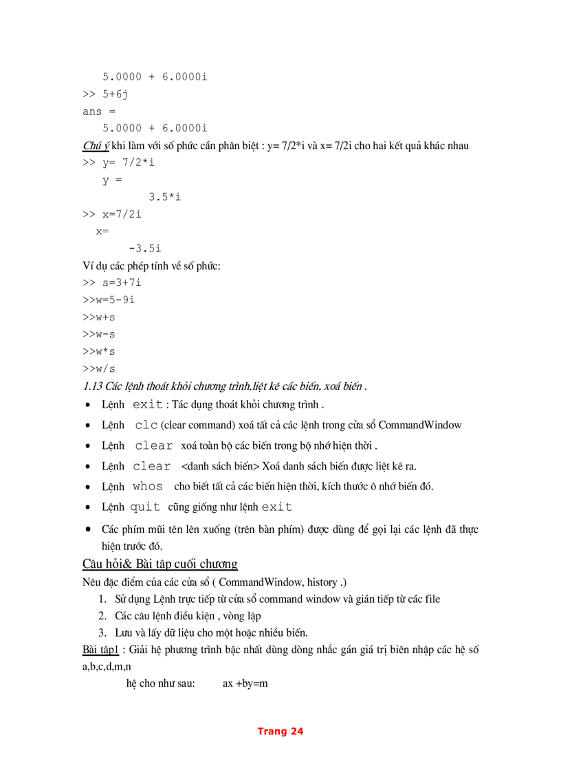 image for page Tự học Matlab Ebook