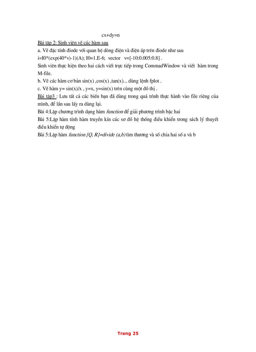 image for page Tự học Matlab Ebook