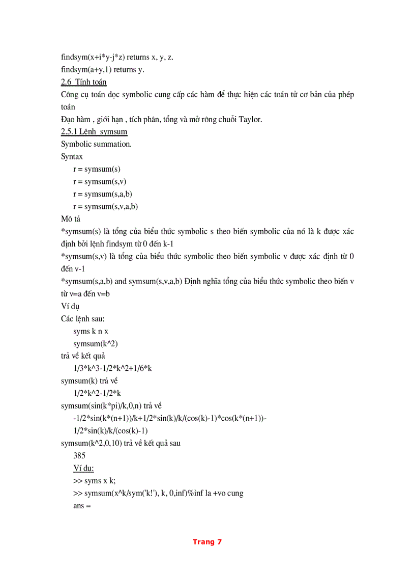 image for page Tự học Matlab Ebook