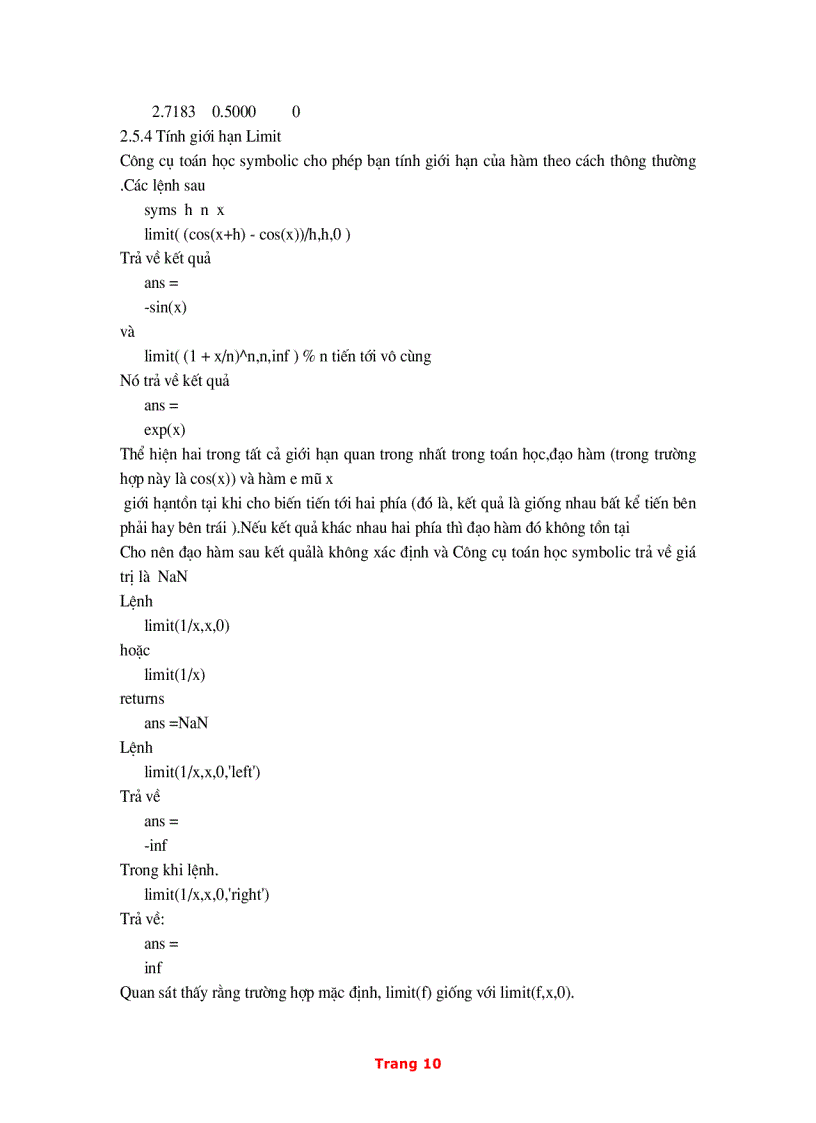 image for page Tự học Matlab Ebook