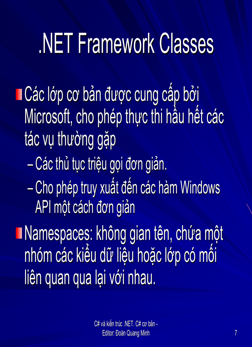 image for page C và NET Framework Ebook