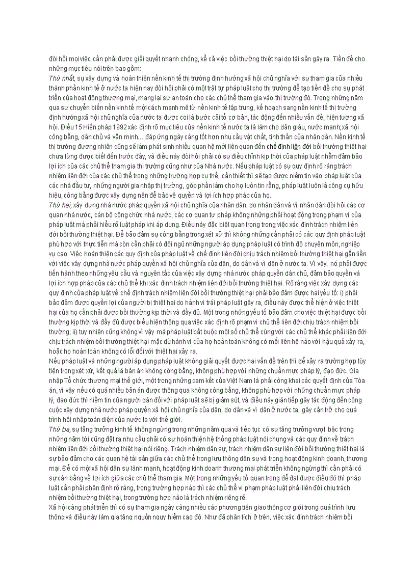 image for page Lược sử quy định của pháp luật về trách nhiệm dân sự do tài sản gây thiệt hại