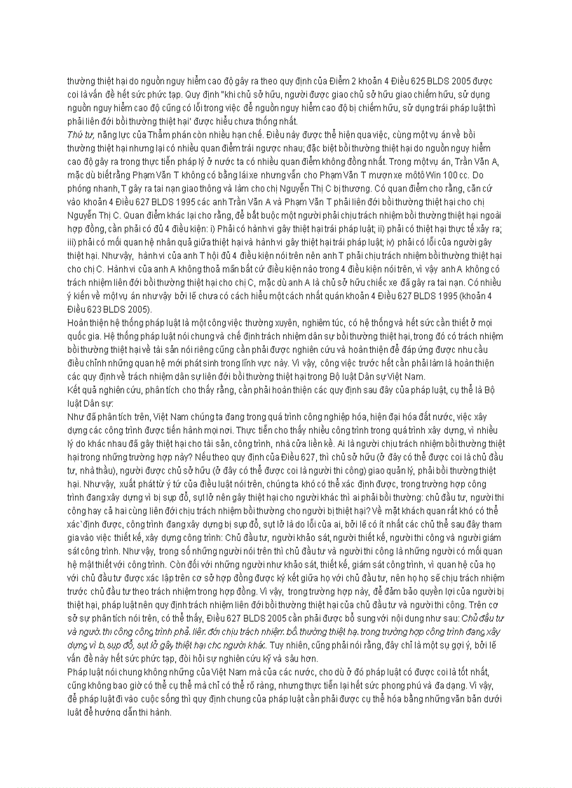 image for page Lược sử quy định của pháp luật về trách nhiệm dân sự do tài sản gây thiệt hại