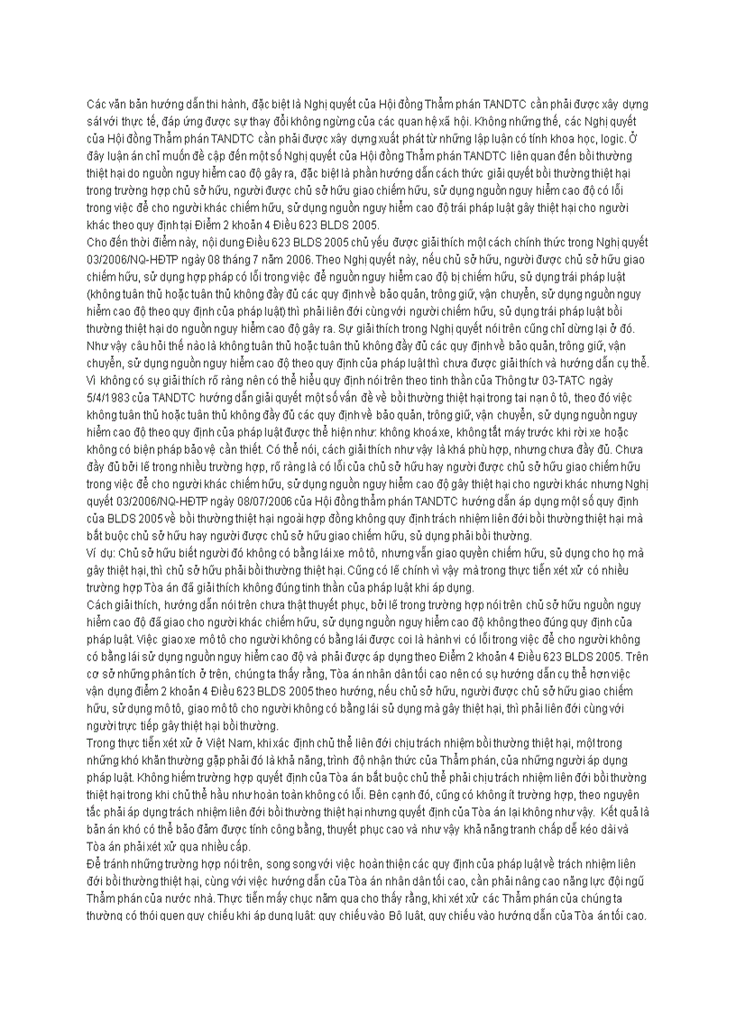 image for page Lược sử quy định của pháp luật về trách nhiệm dân sự do tài sản gây thiệt hại
