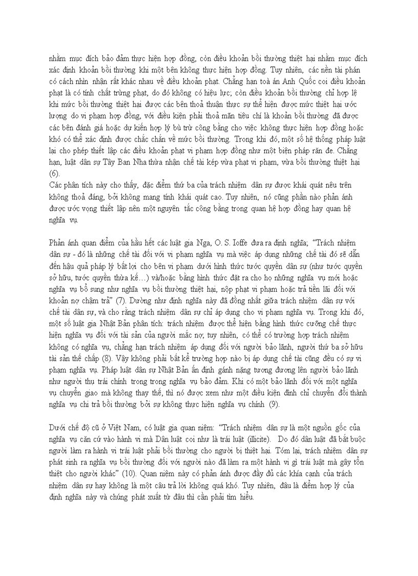 image for page Trách nhiệm dân sự so sánh và phê phán